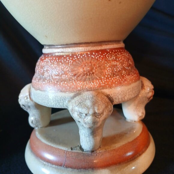 Satsuma pottery vase - Picture 4 of 4